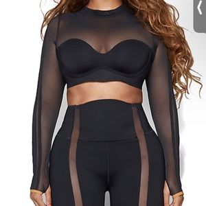 Ivy Park Mesh Long Sleeve